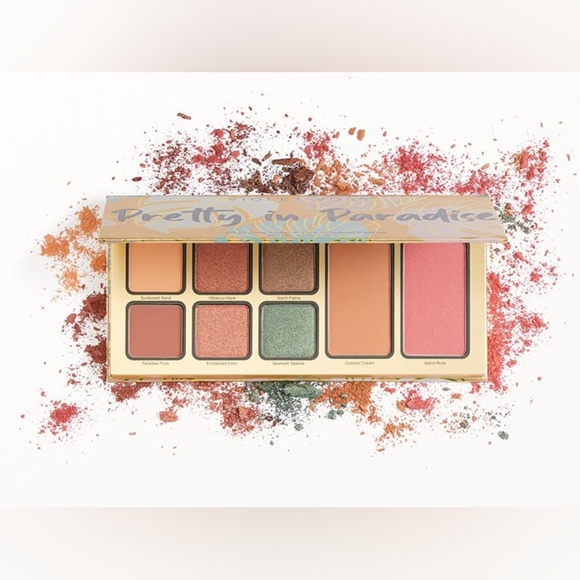 Violet Voss Pretty in Paradise All in One Face & Eye Shadow Palette, 14.2g/0.51o - Picture 6 of 9